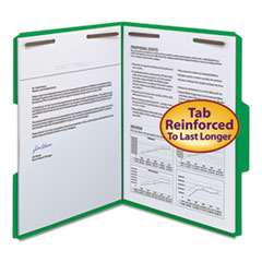 SMD12140 - Smead™ Top Tab Colored Fastener Folders
