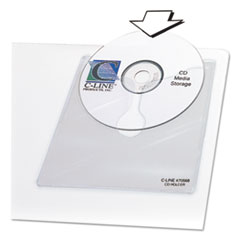 CLI70568 - C-Line® Self-Adhesive CD Holder