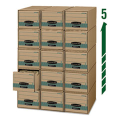 FEL1231101 - Bankers Box® STOR/DRAWER® STEEL PLUS™ Extra Space-Savings Storage Drawers
