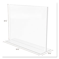 DEF69301 - deflecto® Double-Sided Sign Holder