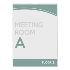 DEF590101 - deflecto® Slanted Sign Holder
