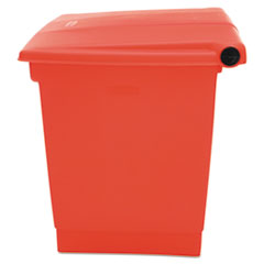 RCP6143RED - Rubbermaid® Commercial Indoor Utility Step-On Waste Container