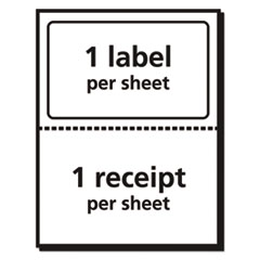 AVE5127 - Avery® Shipping Labels with Paper Receipt & TrueBlock® Technology