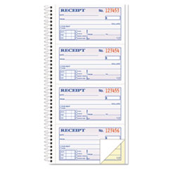 TOP4161 - TOPS™ Money/Rent Receipt Spiral Book