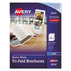 AVE8324 - Avery® Tri-Fold Brochures