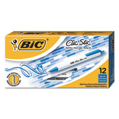 BICCSM11BE - BIC® Clic Stic® Retractable Ballpoint Pen
