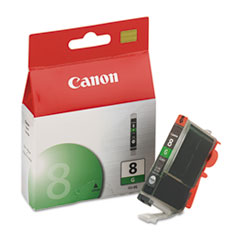 CNMCLI8G - Canon® CLI8 4-Color Multipack, CLI8BK, CLI8C, CLI8G, CLI8M, CLI8R, CLI8Y Ink Tank