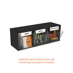 DEF20304OP - deflecto® Tilt Bin® Interlocking Multi-Bin Storage Organizer