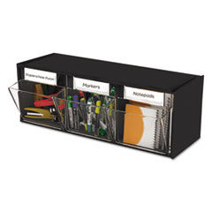 DEF20304OP - deflecto® Tilt Bin® Interlocking Multi-Bin Storage Organizer