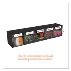 DEF20504OP - deflecto® Tilt Bin® Interlocking Multi-Bin Storage Organizer