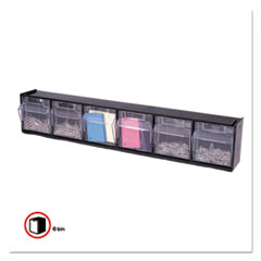 DEF20604OP - deflecto® Tilt Bin® Interlocking Multi-Bin Storage Organizer