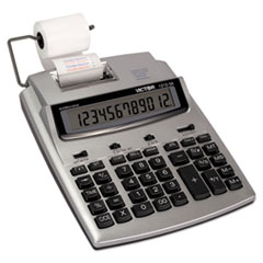 VCT12123A - Victor® 1212-3A Antimicrobial Two-Color Printing Calculator