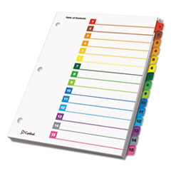 CRD61518 - Cardinal® OneStep® Printable Table of Contents and Dividers