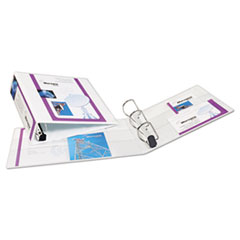 AVE05604 - Avery® Heavy-Duty Non Stick View Binder with DuraHinge® and Slant Rings