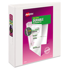 AVE17032 - Avery® Durable View Binder with DuraHinge® and Slant Rings