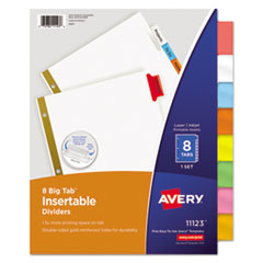 AVE11123 - Avery® Insertable Big Tab™ Dividers