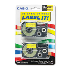 CSOXR18YW2S - Casio® Tape Cassette for KL Label Makers