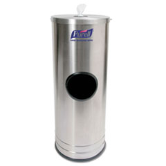 GOJ9115DS1C - PURELL® Stainless Steel Dispenser Stand for Sanitizing Wipes