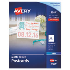 AVE8387 - Avery® Printable Postcards