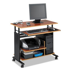 SAF1927CY - Safco® Muv™ 28" Adjustable-Height Mini-Tower Computer Desk