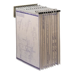 SAF5016 - Safco® Sheet File Pivot Wall Rack