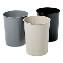 SAF9604BL - Safco® Round Wastebaskets