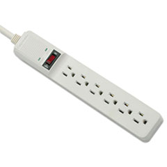 FEL99036 - Fellowes® Basic Home/Office Six-Outlet Surge Protector