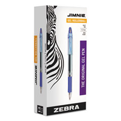 ZEB44120 - Zebra® Jimnie® Gel Stick Roller Ball Pen