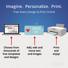 AVE6578 - Avery® Durable Permanent ID Labels with TrueBlock® Technology