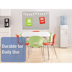 QRT7683G - Quartet® Oval Office™ Fabric Board