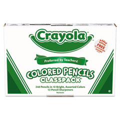 Crayola® Color Pencils - Crayola 688024 BX - Betty Mills