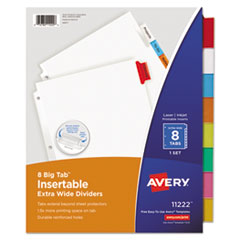AVE11222 - Avery® Insertable Big Tab™ Dividers