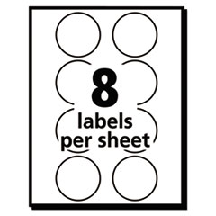 AVE05497 - Avery® Printable Self-Adhesive Removable Color-Coding Labels