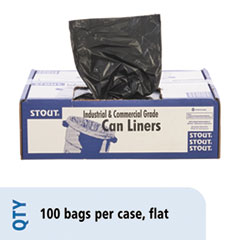 STOT3658B15 - Stout® by Envision™ Total Recycled Content Plastic Trash Bags