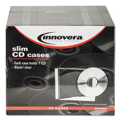 IVR85825 - Innovera® CD/DVD Slim Jewel Cases