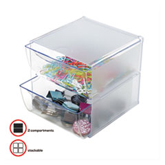 DEF350101 - deflecto® Stackable Cube Organizer