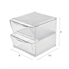 DEF350101 - deflecto® Stackable Cube Organizer