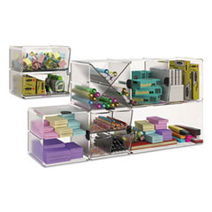 DEF350101 - deflecto® Stackable Cube Organizer