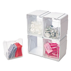 DEF421103 - deflecto® Tilt Bin® Interlocking Storage Organizer
