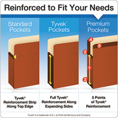 PFX85565 - Pendaflex® Premium Reinforced Expanding File Pockets