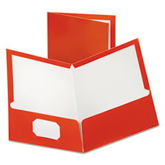 OXF5049580 - Oxford™ Metallic Laminated Twin Pocket Folders