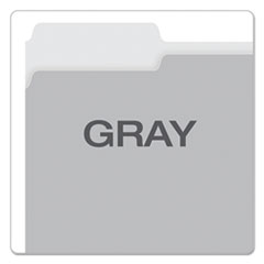 PFX15213GRA - Pendaflex® Colored File Folders