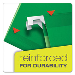 PFX415215BGR - Pendaflex® Colored Reinforced Hanging Folders