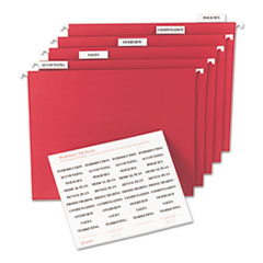 AVE11136 - Avery® Tabs Inserts For Hanging File Folders