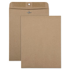 QUA38711 - Quality Park™ 100% Recycled Brown Kraft Clasp Envelope