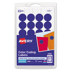 AVE05469 - Avery® Printable Self-Adhesive Removable Color-Coding Labels