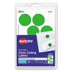 AVE05498 - Avery® Printable Self-Adhesive Removable Color-Coding Labels