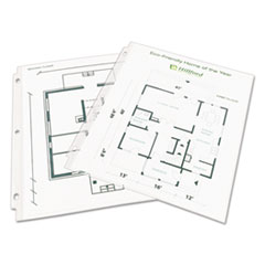 AVE75537 - Avery® Recycled Economy Weight Clear and Semi Clear Sheet Protector