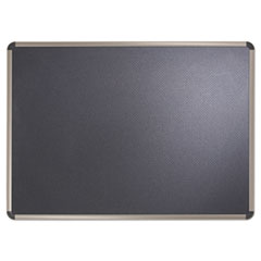 QRTB363T - Quartet® Prestige® Euro™ Style Black Embossed Foam Bulletin Board