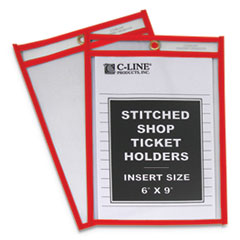 CLI43969 - C-Line® Stitched Shop Ticket Holders